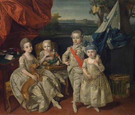 Johann Zoffany The children of Ferdinand of Parma